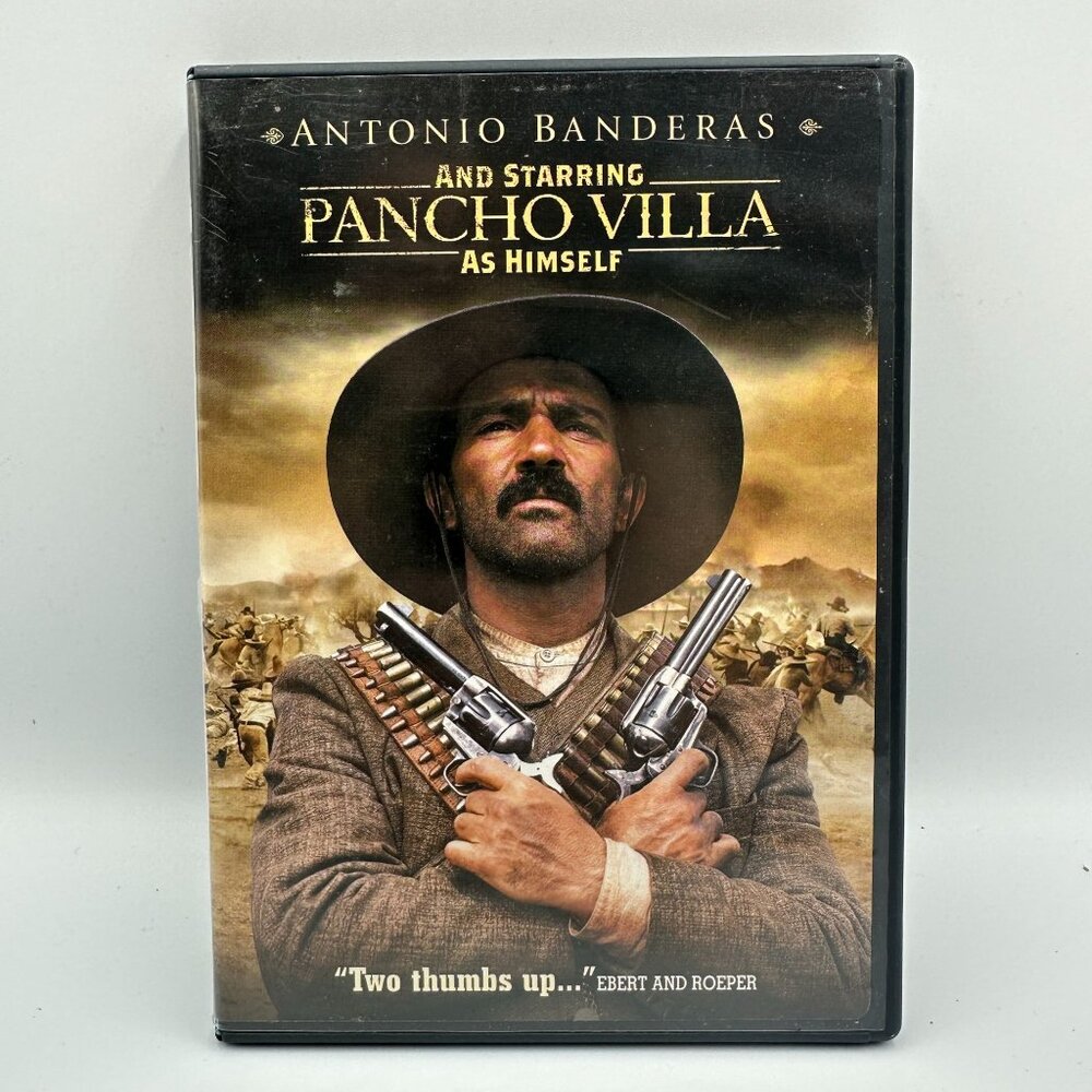 Antonio Banderas In And Starring Pancho Villa As Himself DVD 2003 HBO NR Drama